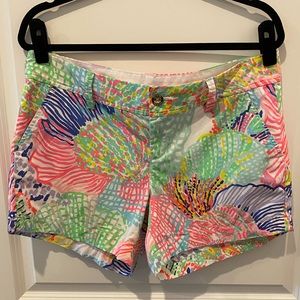 Lilly Pulitzer Callahan shorts - Multi Roar of the Seas